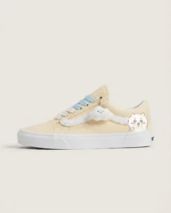 Vans Old Skool Shoes Cream Cloud Tears Chiikawa Cream Pastel Chiikawa Details Custom