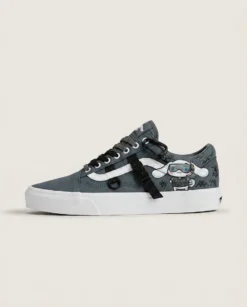 Vans Old Skool Shoes Techwear Wasteland Straps Utility Strap Detailing Custom