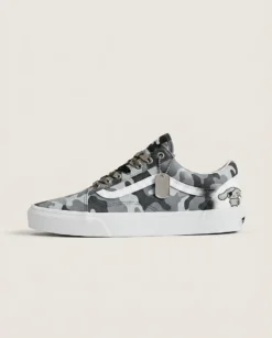 Vans Old Skool Shoes Urban Camo Rebel Urban Camo Detailing Custom