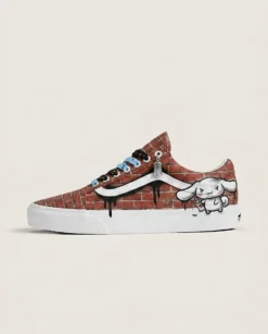 Vans Old Skool Shoes Graffiti Vandal Graffiti Street-Art Finish Custom