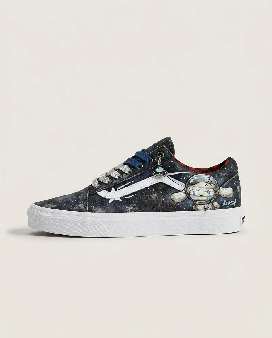 Vans Old Skool Shoes Distressed Star Trek Distressed Sci-fi Graphics Custom 1 Vans Old Skool Shoes Distressed Star Trek Distressed Sci-fi Graphics Custom