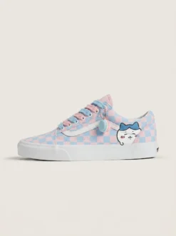 Vans Old Skool Shoes Macaron Checkerboard Pastel Checkerboard Custom