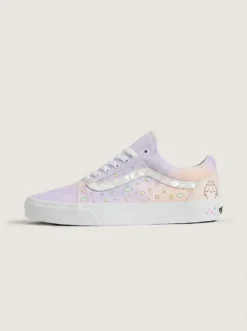 Baby Blue Angel Wings Custom Vans Old Skool Shoes | Pastel Angel Wing Details