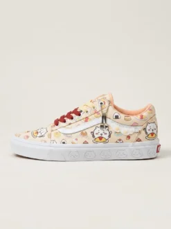 Vans Old Skool Shoes Cozy Omurice Delight Pastel Omurice Custom