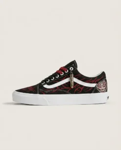 Vans Old Skool Shoes Demon King Tattoos Dark Anime Upper Custom