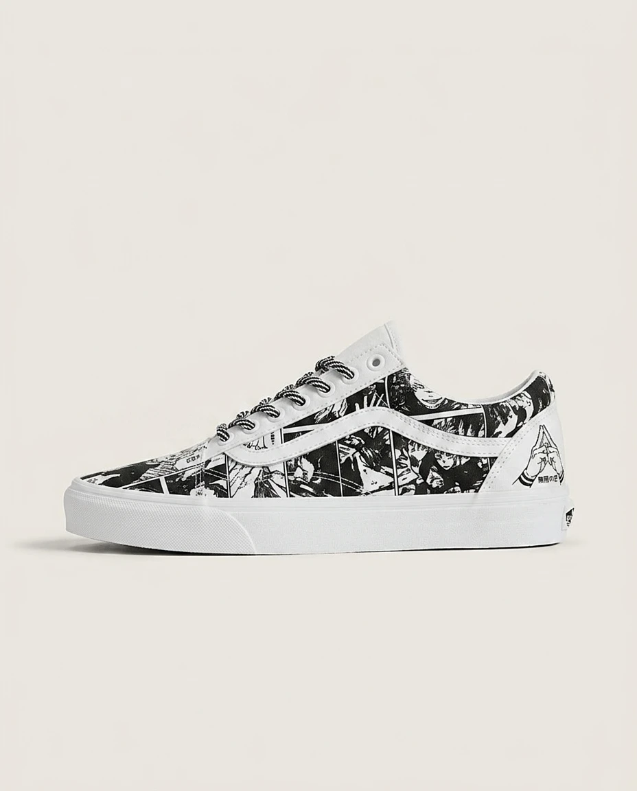 Vans Old Skool Shoes Domain Expansion Void Dark Anime Void Crack Artwork Custom 1 Vans Old Skool Shoes Domain Expansion Void Dark Anime Void Crack Artwork Custom
