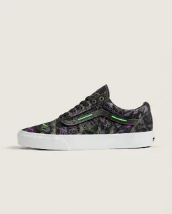 Berserk Mecha Unit Custom Vans Old Skool Shoes | Dark Anime Mecha