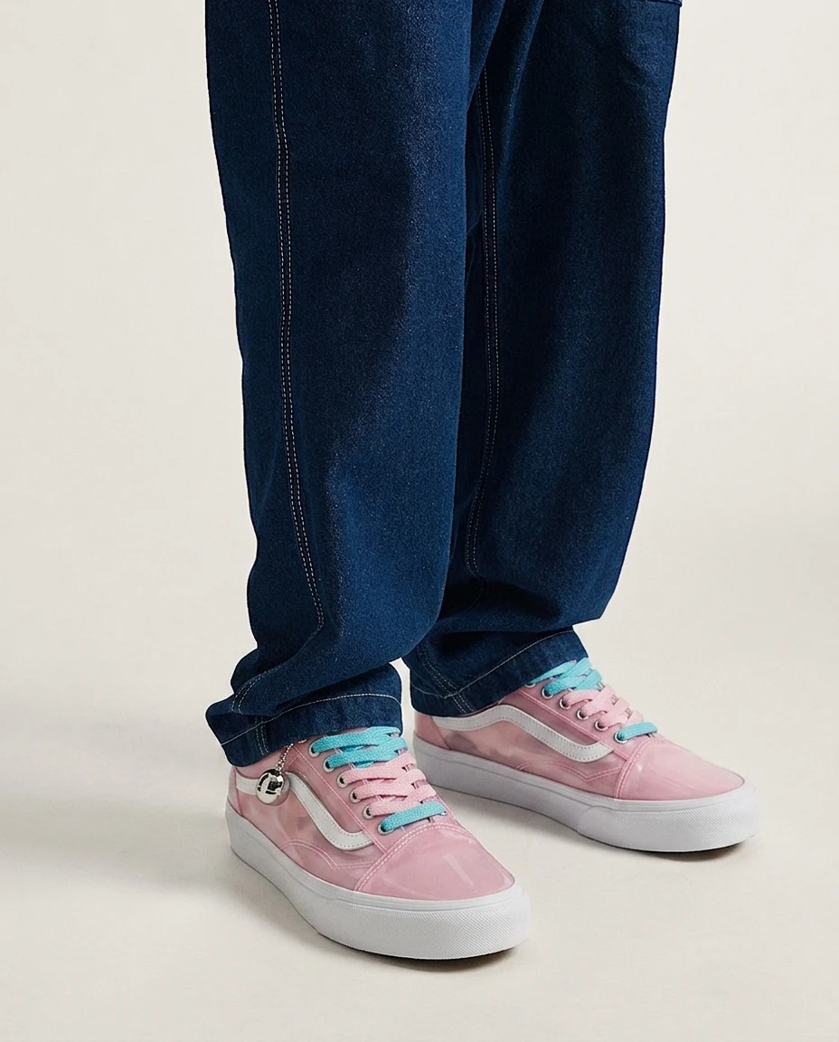 Vans Old Skool Shoes Digital Pet Shell 90s Retro Custom 2 Vans Old Skool Shoes Digital Pet Shell 90s Retro Custom - Image 2