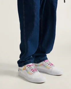 Vans Old Skool Shoes Roller Rink Disco 90s Retro Pastel Rainbow Details Custom 3 Vans Old Skool Shoes Roller Rink Disco 90s Retro Pastel Rainbow Details Custom -Vans Custom Shop Old Skool Shoe 001 LLM 20260504 049 detail 1