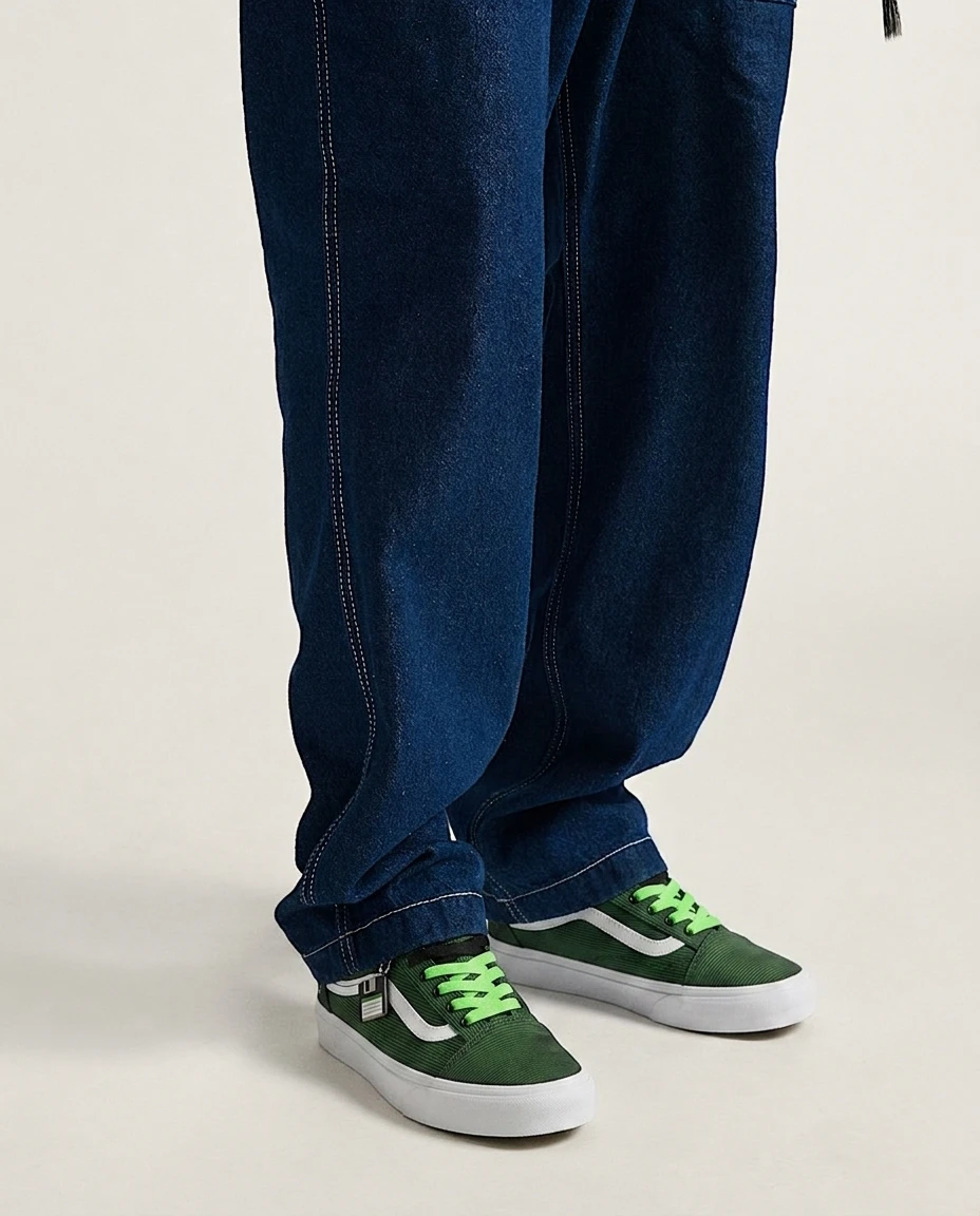 Vans Old Skool Shoes CRT Monitor Scanlines 90s Retro Crt Graphics Custom 2 Vans Old Skool Shoes CRT Monitor Scanlines 90s Retro Crt Graphics Custom - Image 2
