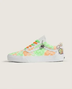 Vans Old Skool Shoes Yoyo Champion 90s Retro Yoyo Graphics Custom