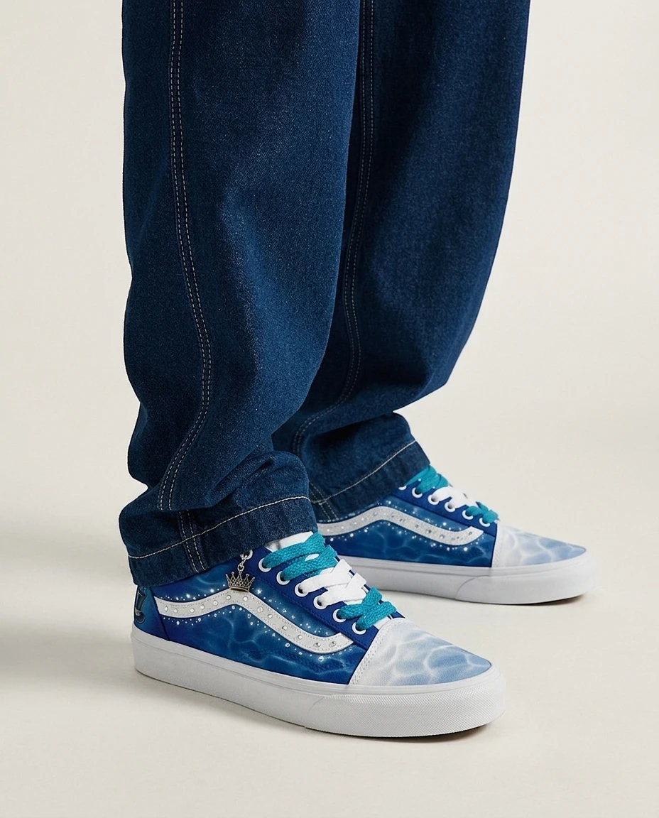 Vans Old Skool Shoes Hydro Archon Theater Fantasy Gaming Custom 2 Vans Old Skool Shoes Hydro Archon Theater Fantasy Gaming Custom - Image 2