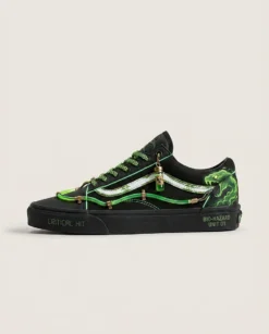Vans Old Skool Shoes Viper s Toxic Pit Fantasy Gaming Custom