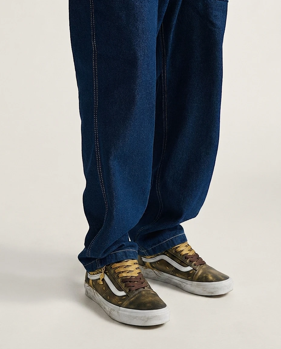 Vans Old Skool Shoes Erdtree Golden Grace Fantasy Gaming Custom 2 Vans Old Skool Shoes Erdtree Golden Grace Fantasy Gaming Custom - Image 2