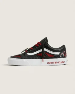 Mantis Blades Carbon Custom Vans Old Skool Shoes | Fantasy Gaming Mantis Blade Graphics