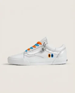 Aperture Portal Tech Custom Vans Old Skool Shoes | Portal-themed