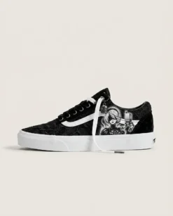 Vans Old Skool Shoes YoRHa Android Blindfold Fantasy Gaming Upper Custom