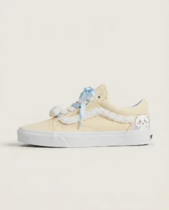 Vans Old Skool Shoes Cream Cloud Tears Chiikawa Pastel Chiikawa Artwork Custom